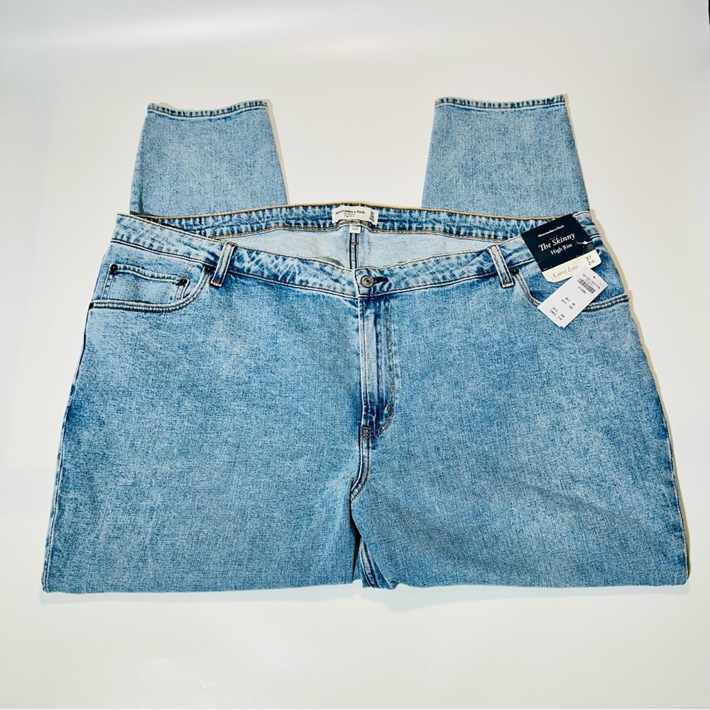 Abercrombie and Fitch jeans Curve Love the Skinny High rise New women size 24